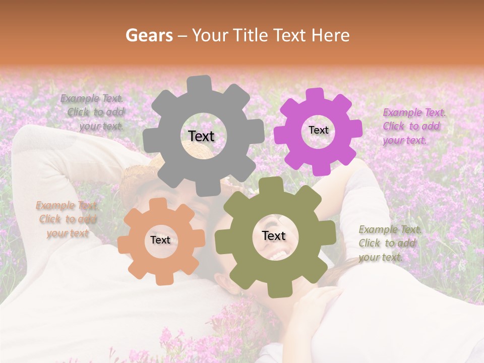 White Relax Fun PowerPoint Template