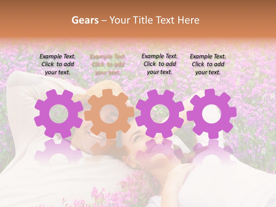 White Relax Fun PowerPoint Template