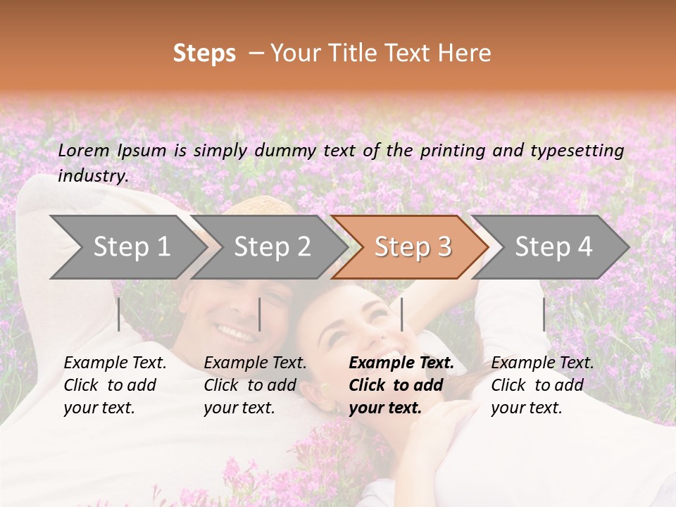 White Relax Fun PowerPoint Template