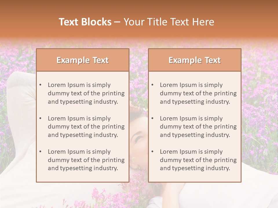 White Relax Fun PowerPoint Template