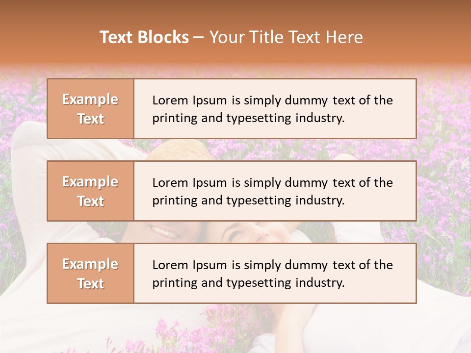 White Relax Fun PowerPoint Template