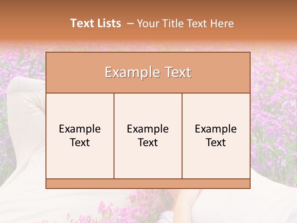 White Relax Fun PowerPoint Template