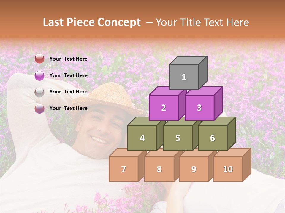 White Relax Fun PowerPoint Template