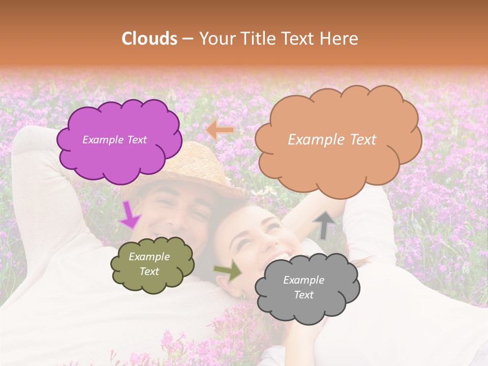 White Relax Fun PowerPoint Template