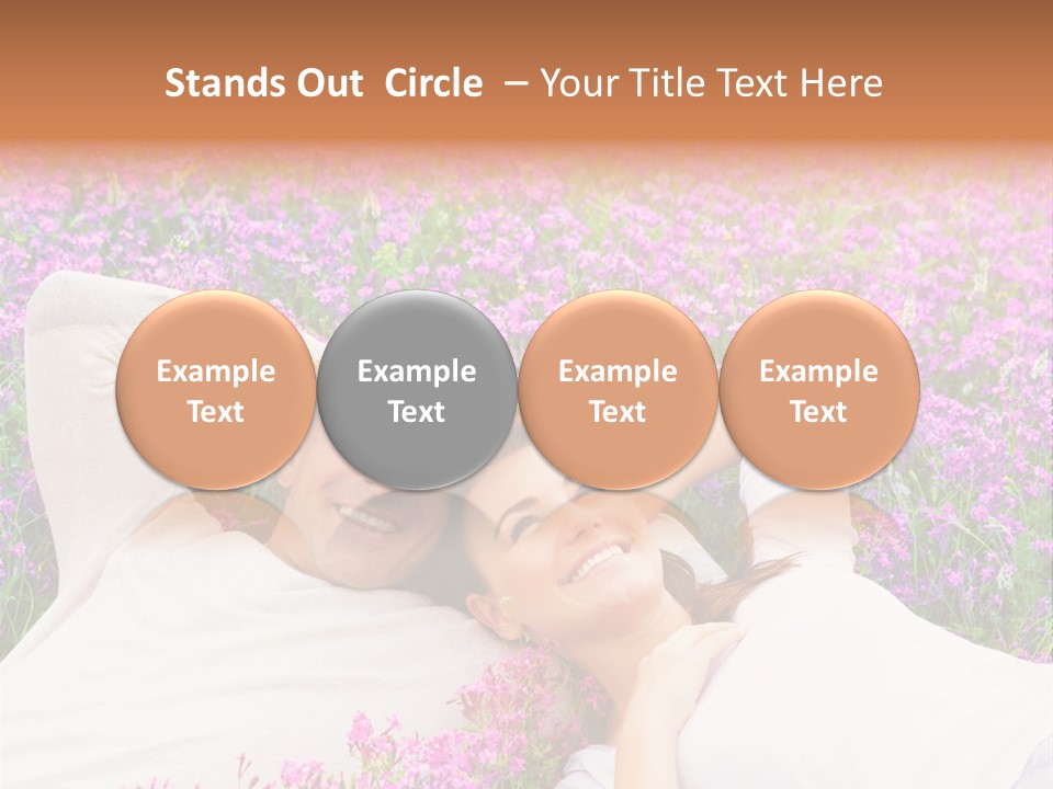 White Relax Fun PowerPoint Template