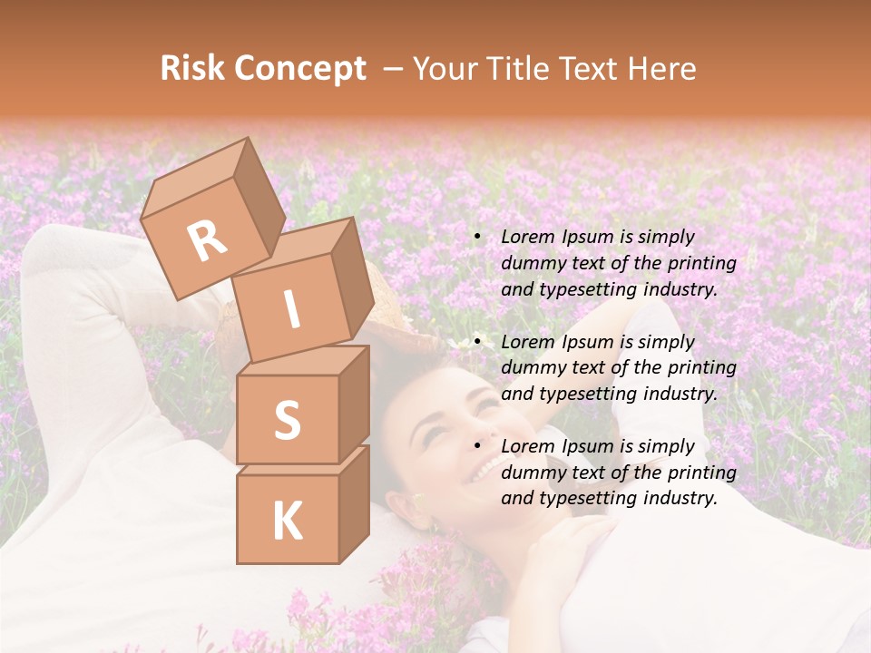 White Relax Fun PowerPoint Template