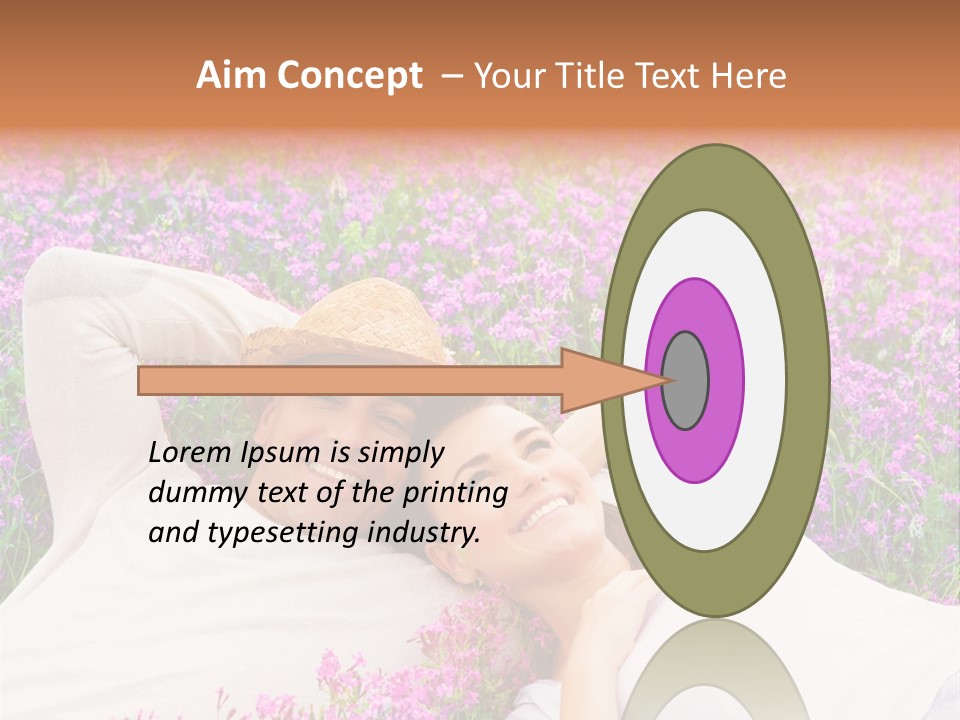 White Relax Fun PowerPoint Template