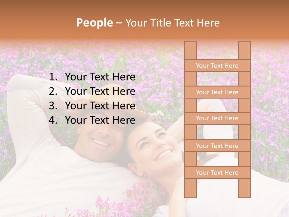 White Relax Fun PowerPoint Template