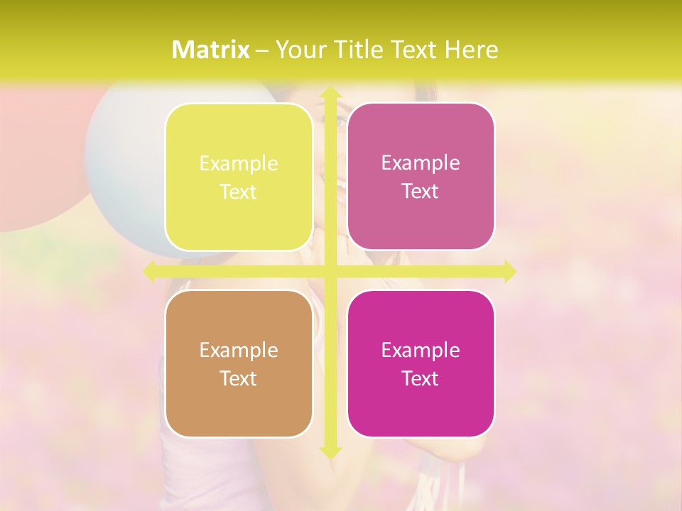 Fly Colorful Colors PowerPoint Template