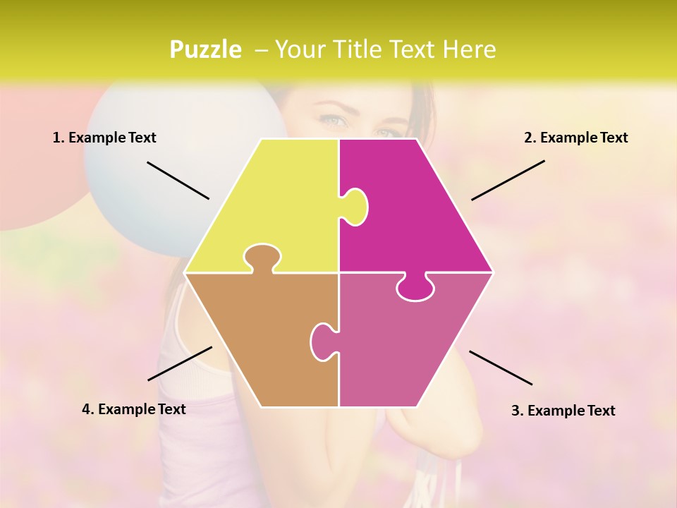 Fly Colorful Colors PowerPoint Template