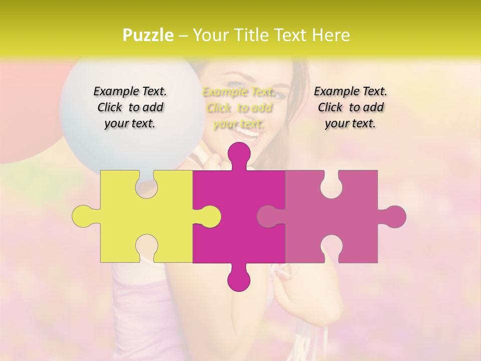 Fly Colorful Colors PowerPoint Template