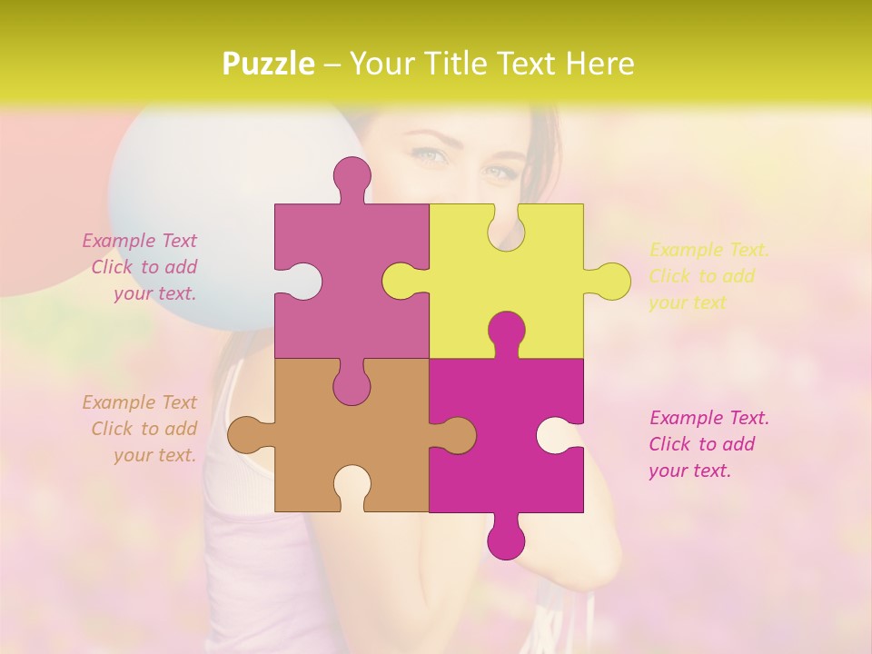 Fly Colorful Colors PowerPoint Template