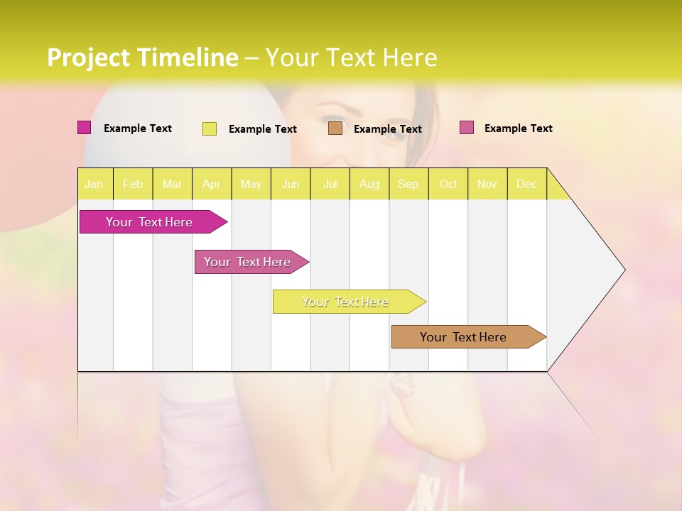 Fly Colorful Colors PowerPoint Template
