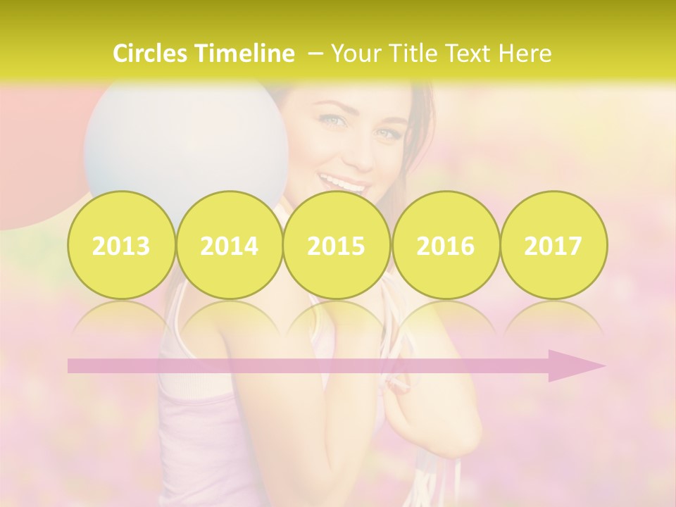 Fly Colorful Colors PowerPoint Template