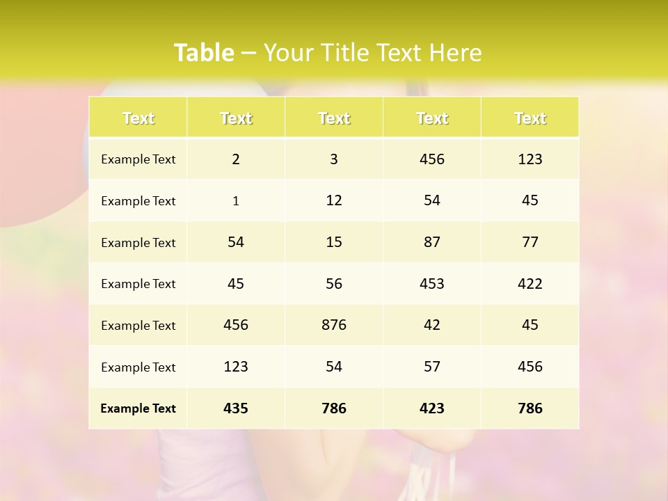 Fly Colorful Colors PowerPoint Template