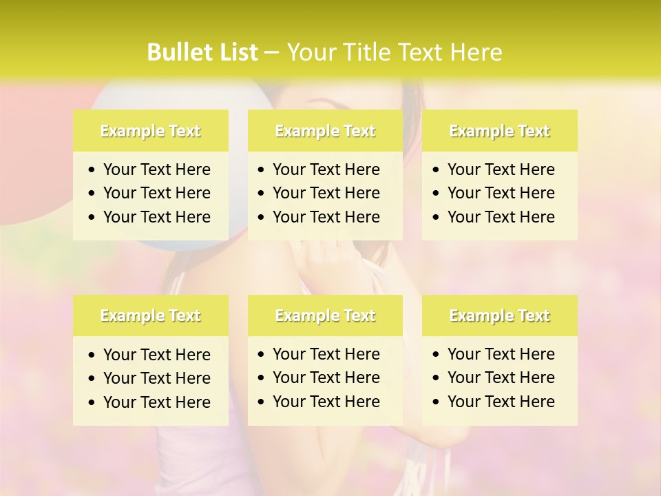 Fly Colorful Colors PowerPoint Template