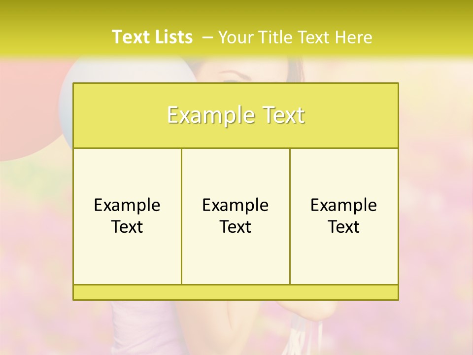 Fly Colorful Colors PowerPoint Template