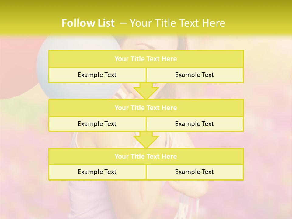 Fly Colorful Colors PowerPoint Template