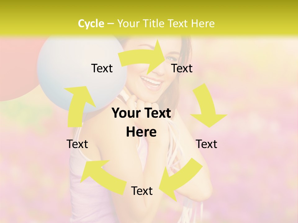 Fly Colorful Colors PowerPoint Template