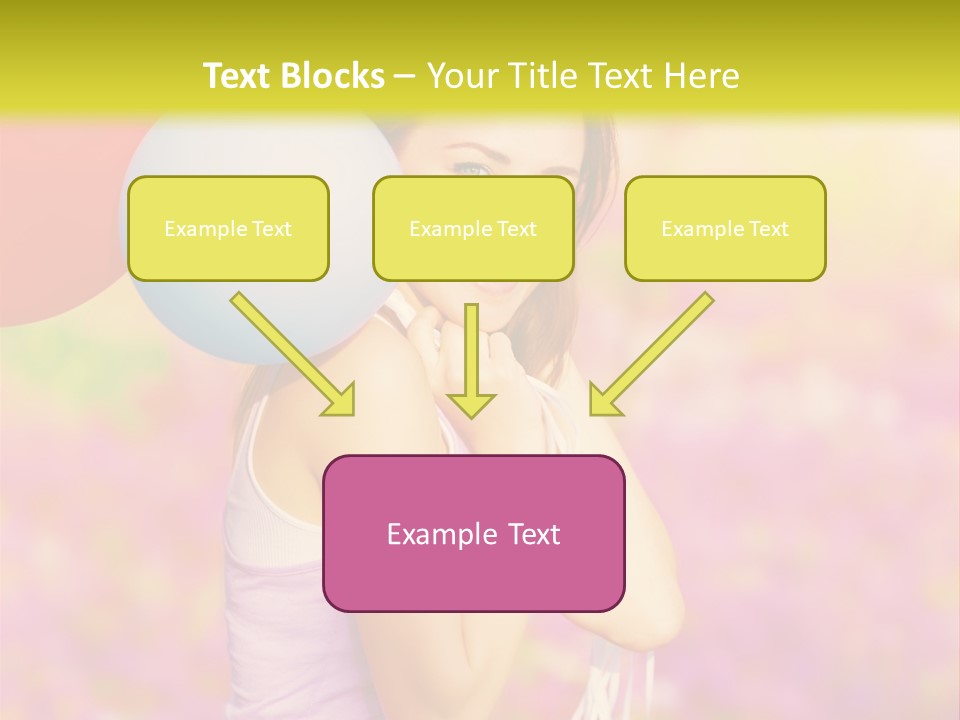 Fly Colorful Colors PowerPoint Template