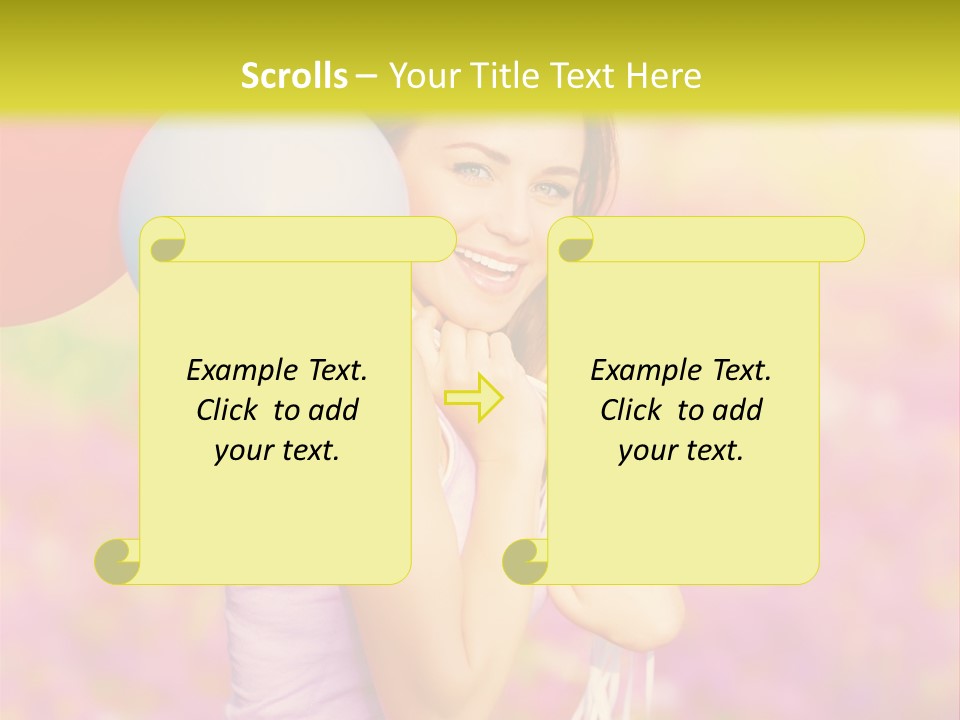 Fly Colorful Colors PowerPoint Template