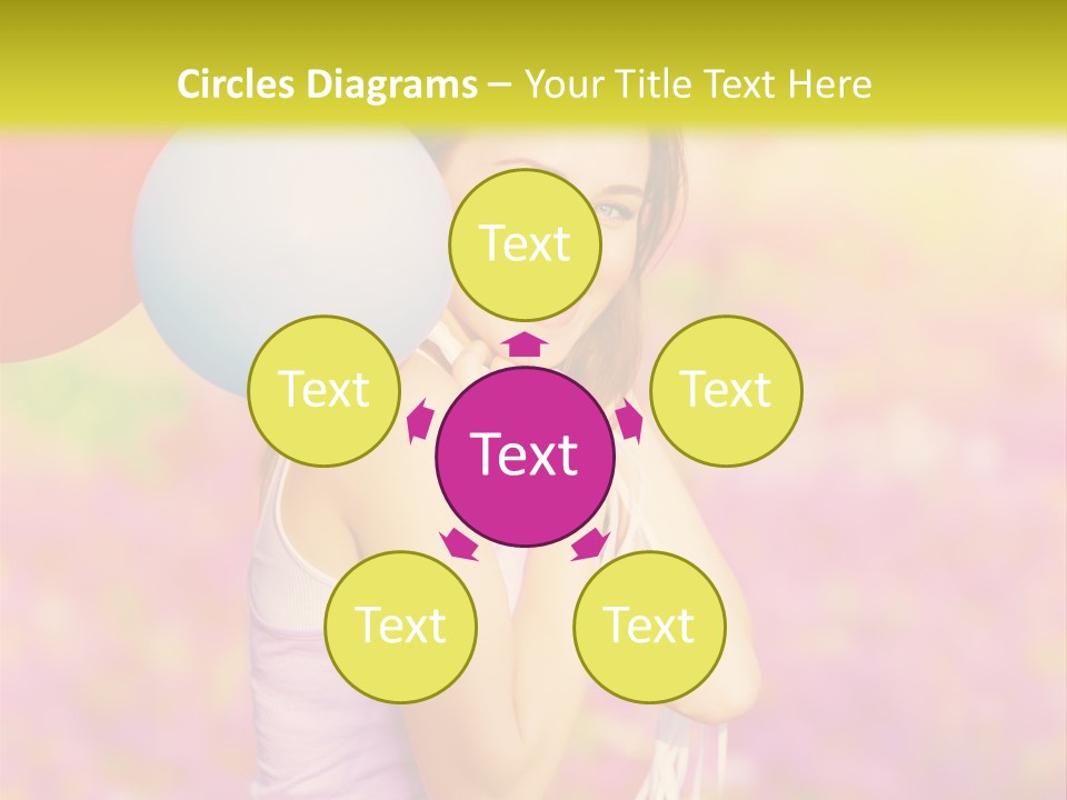 Fly Colorful Colors PowerPoint Template