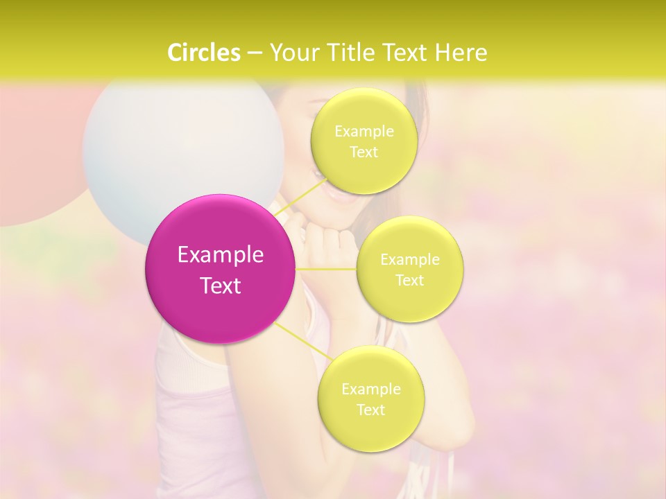 Fly Colorful Colors PowerPoint Template