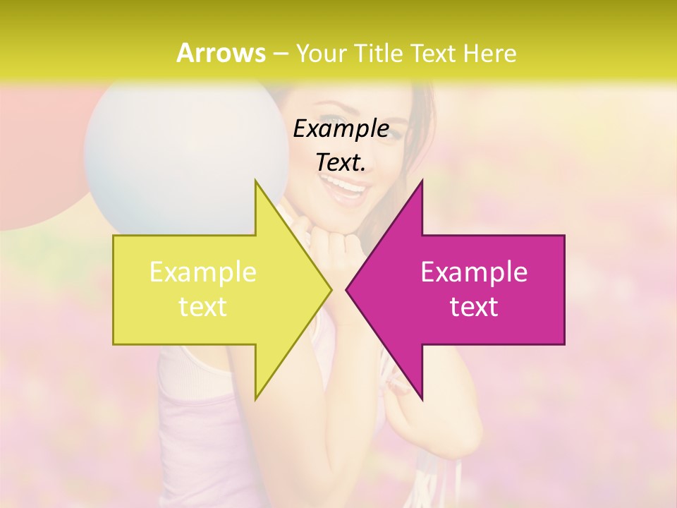 Fly Colorful Colors PowerPoint Template