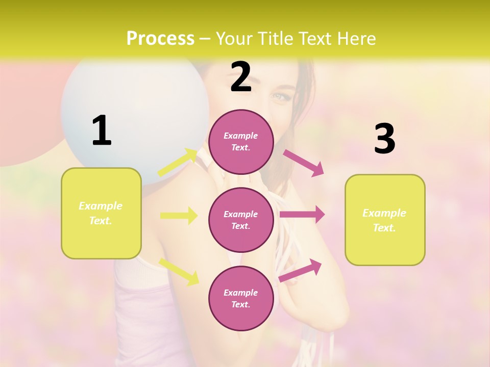 Fly Colorful Colors PowerPoint Template