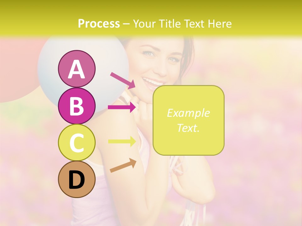 Fly Colorful Colors PowerPoint Template