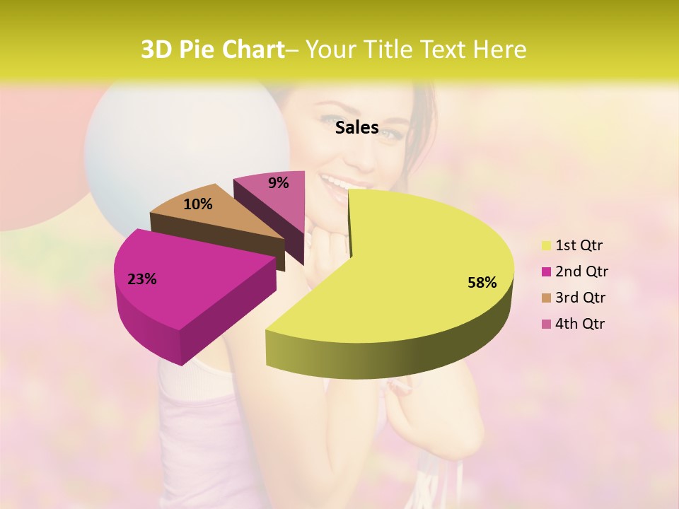 Fly Colorful Colors PowerPoint Template