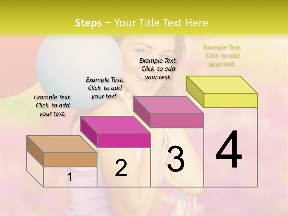 Fly Colorful Colors PowerPoint Template