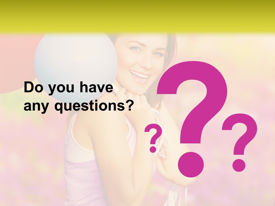 Fly Colorful Colors PowerPoint Template