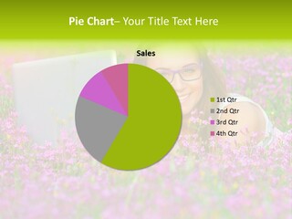 Glasses Attractive Notebook PowerPoint Template