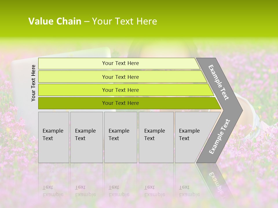 Glasses Attractive Notebook PowerPoint Template