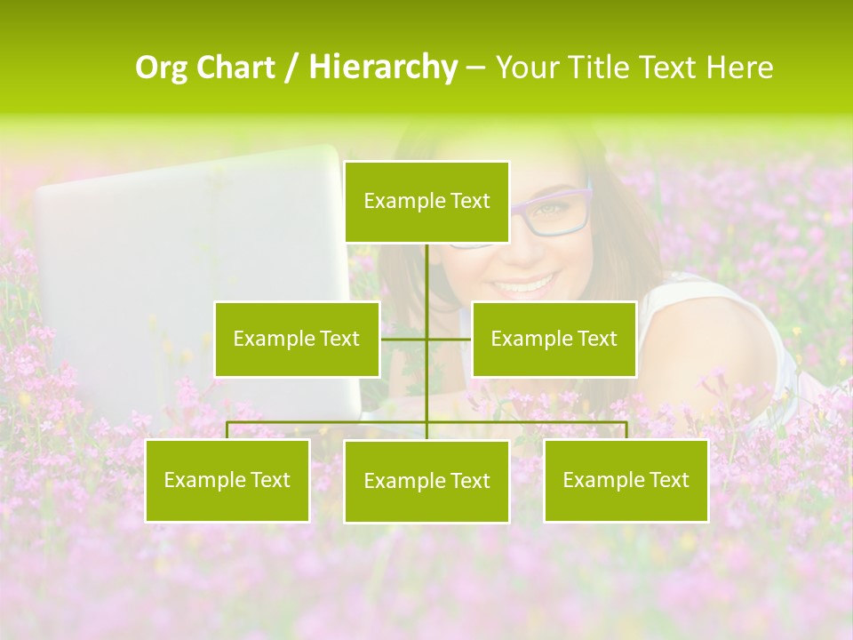 Glasses Attractive Notebook PowerPoint Template