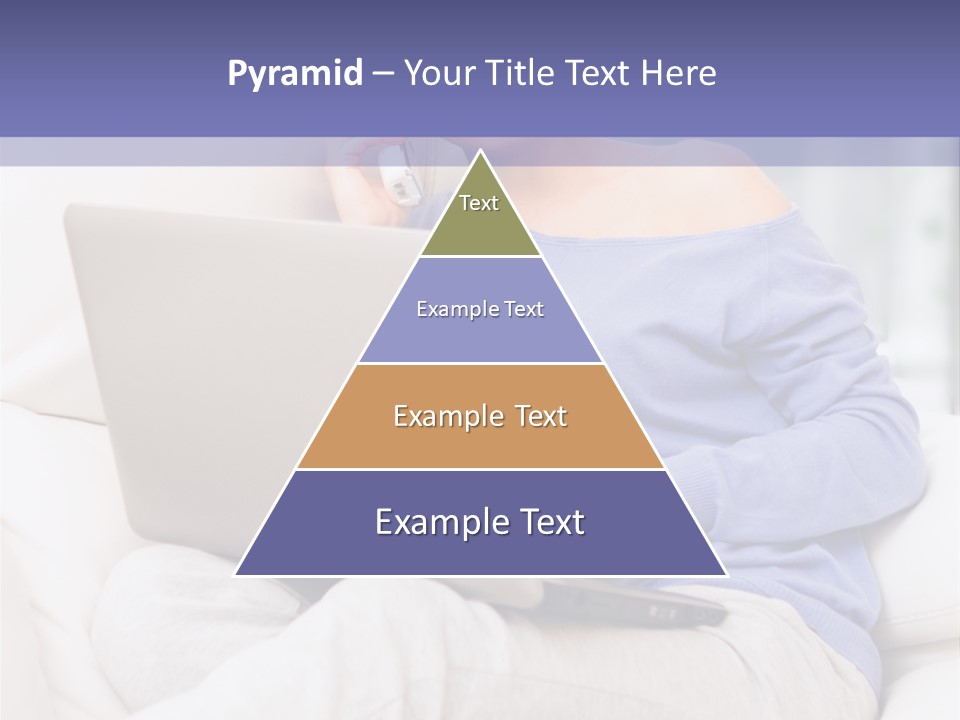 Browsing Blond Window PowerPoint Template