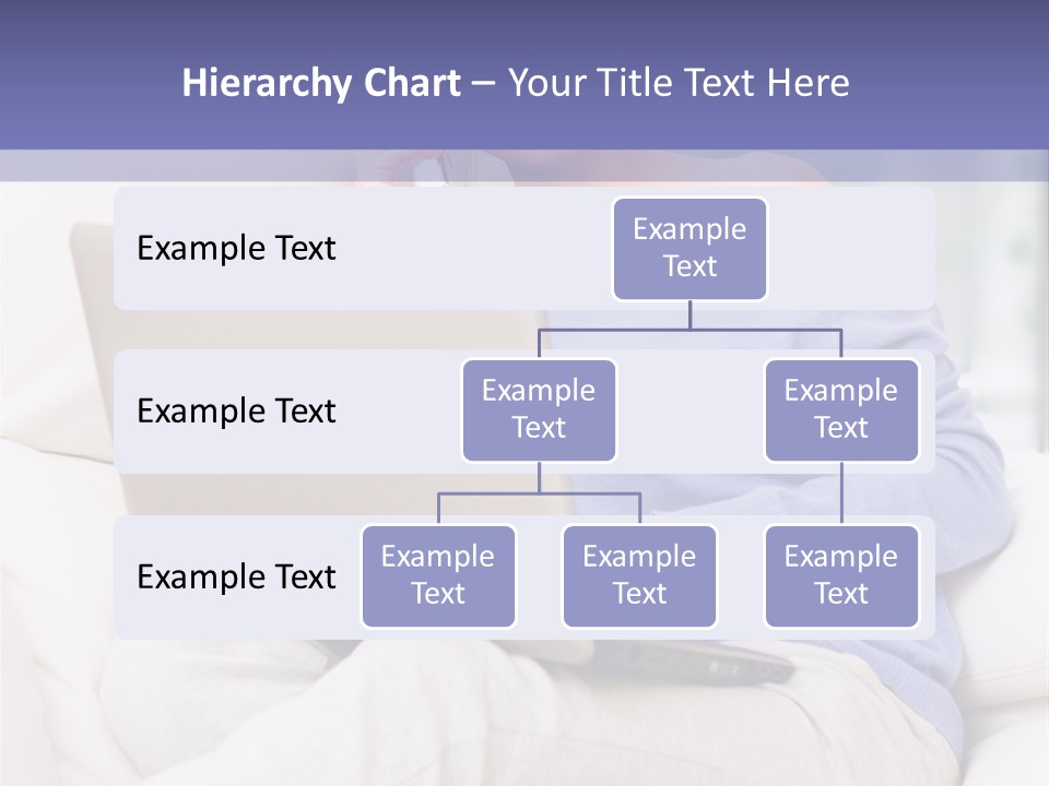Browsing Blond Window PowerPoint Template