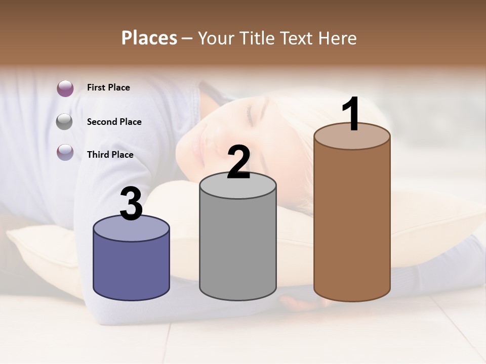 Pretty Gorgeous Sleep PowerPoint Template