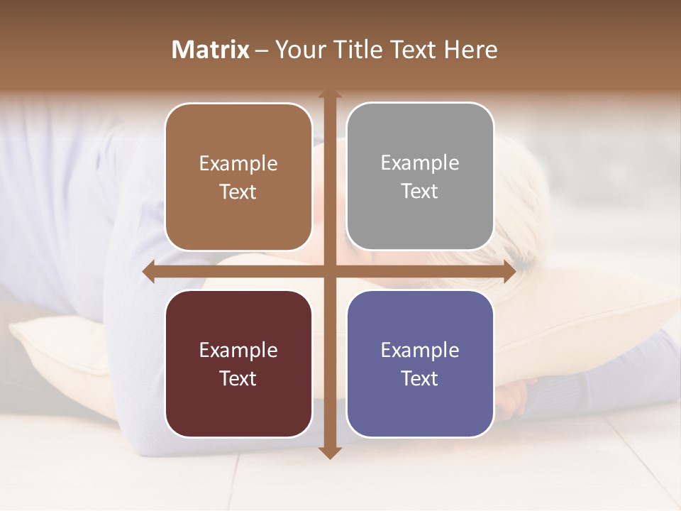 Pretty Gorgeous Sleep PowerPoint Template