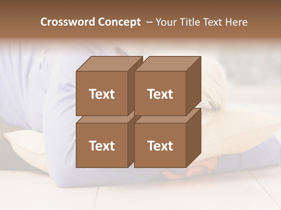 Pretty Gorgeous Sleep PowerPoint Template