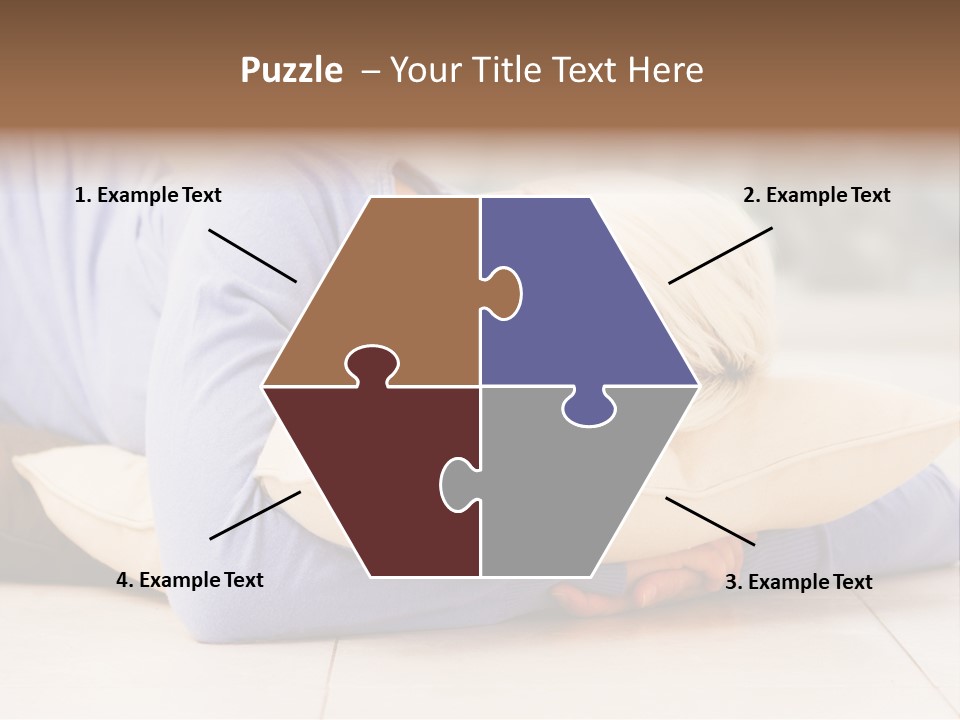 Pretty Gorgeous Sleep PowerPoint Template