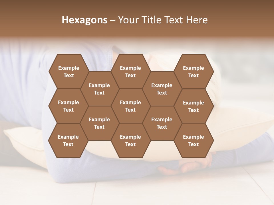 Pretty Gorgeous Sleep PowerPoint Template