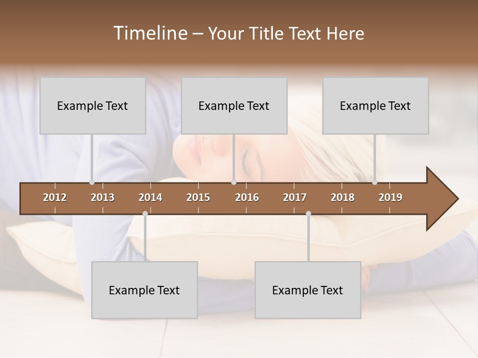Pretty Gorgeous Sleep PowerPoint Template