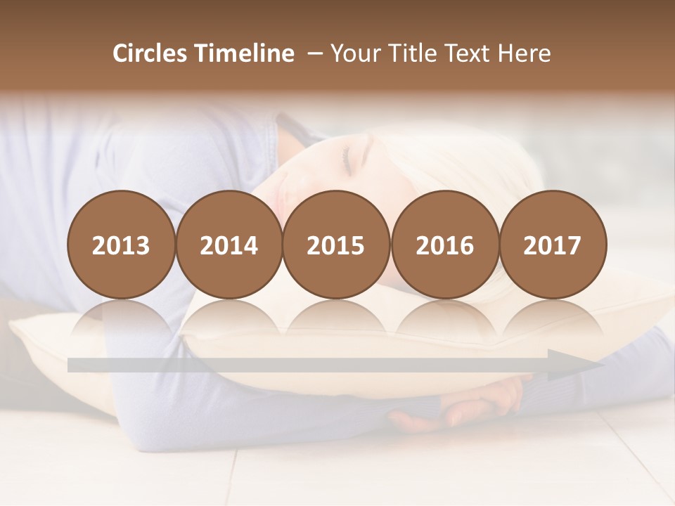 Pretty Gorgeous Sleep PowerPoint Template