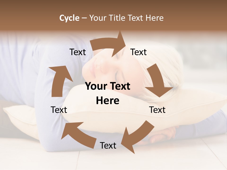 Pretty Gorgeous Sleep PowerPoint Template