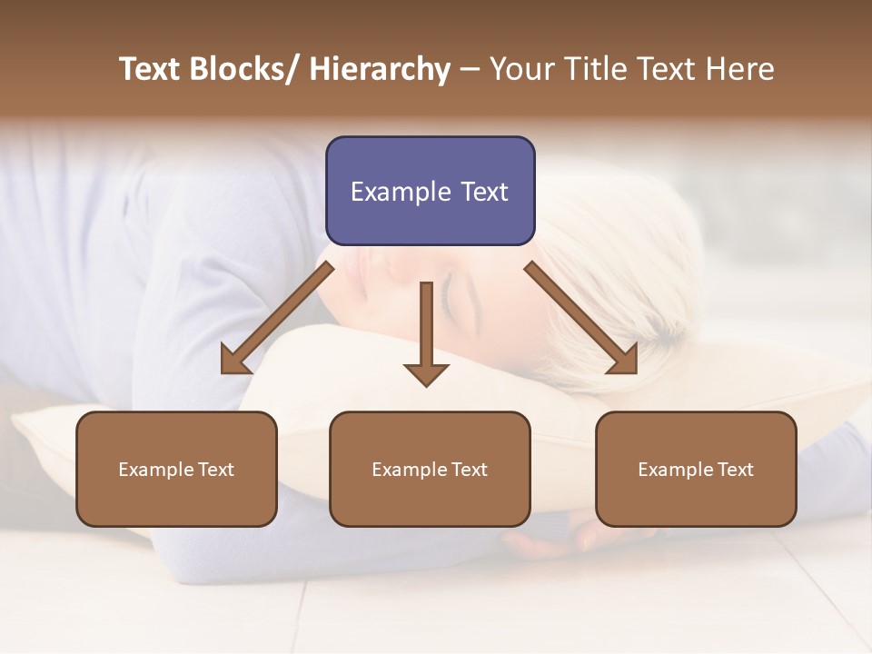 Pretty Gorgeous Sleep PowerPoint Template