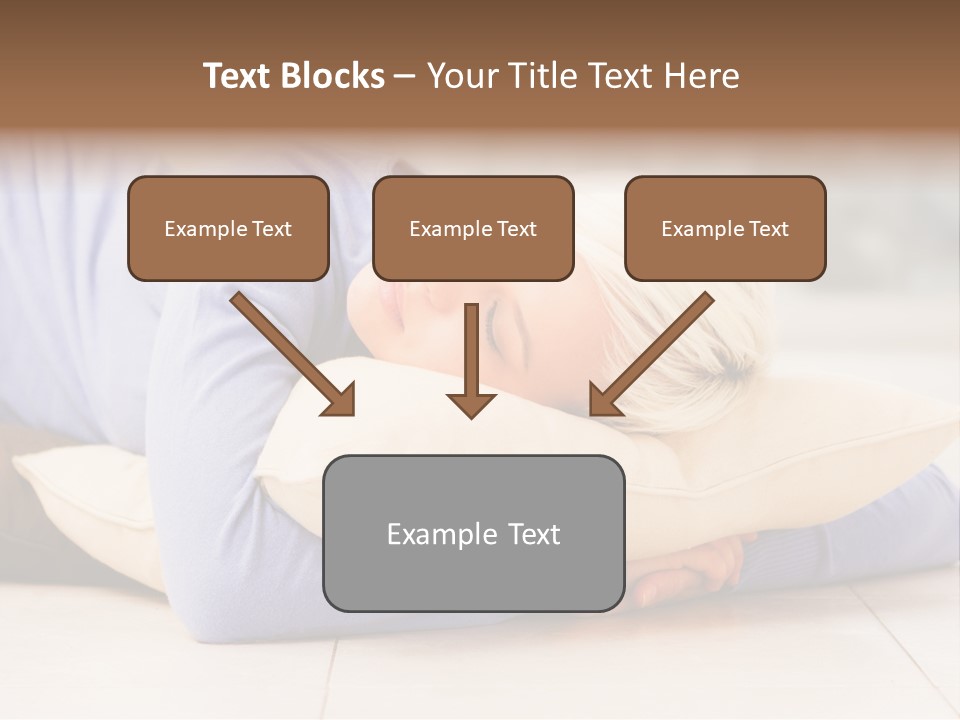 Pretty Gorgeous Sleep PowerPoint Template