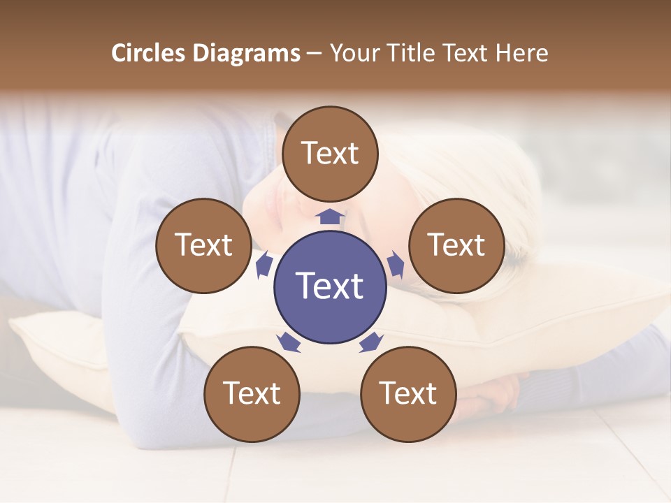 Pretty Gorgeous Sleep PowerPoint Template