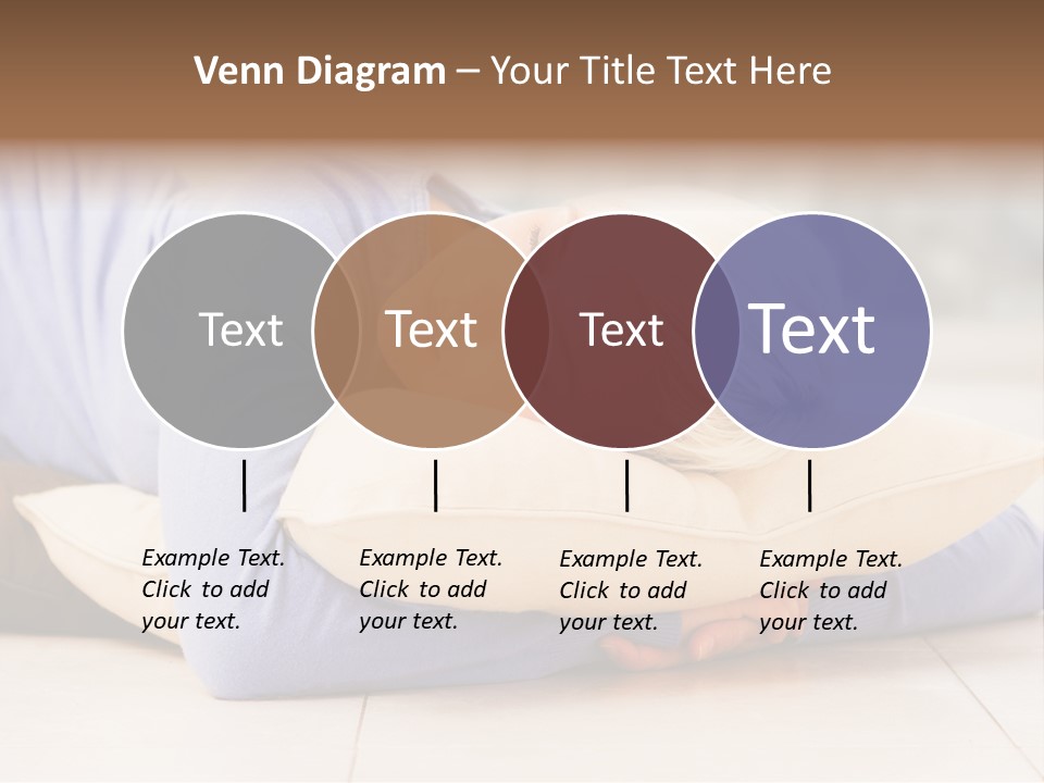 Pretty Gorgeous Sleep PowerPoint Template